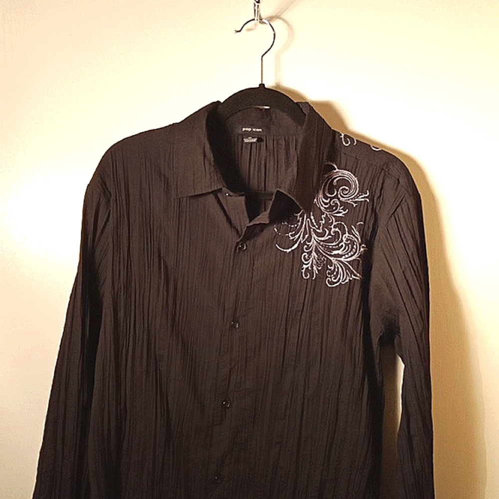 Pop icon long sleeve Xl button up